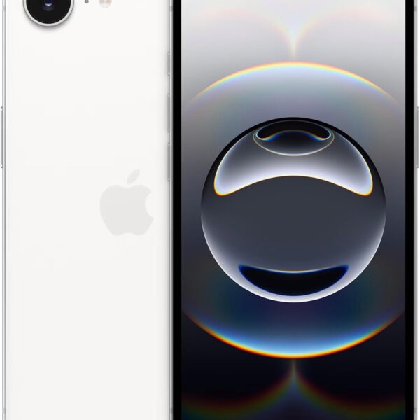 Apple iPhone 16e, 128GB, Black - Unlocked (Renewed)