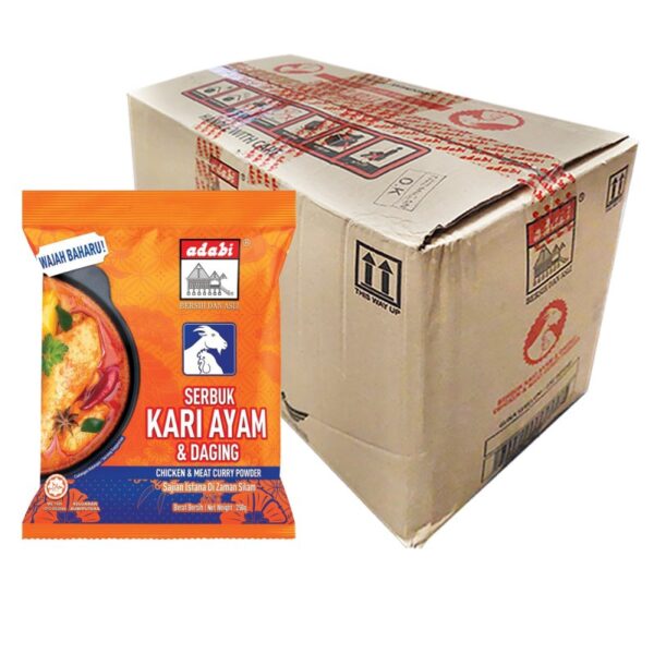 ADABI SERBUK KARI AYAM DAGING 40*250G
