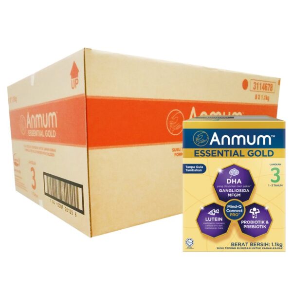ANMUM ESSENTIAL GOLD LGKH 3 8*1.1KG