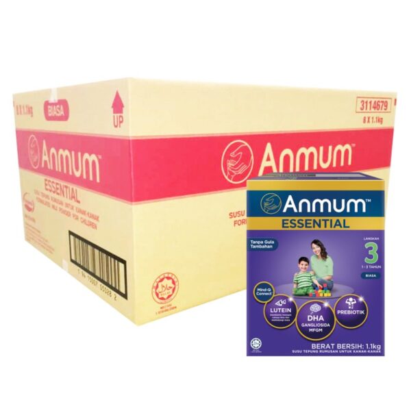 ANMUM ESSENTIAL SUSU LANGKAH 3 8*1.1KG
