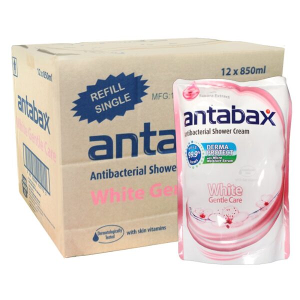 ANTABAX SABUN WHITE GENTLE CARE 12*800G
