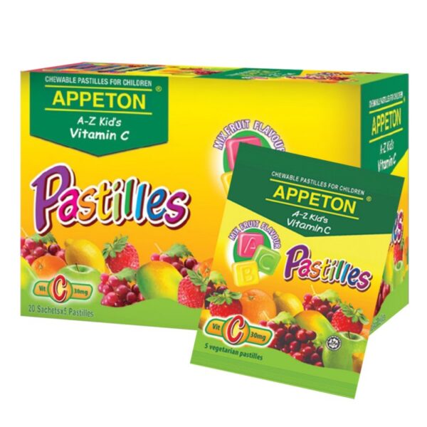 APPETON KIDS PASTIL VIT C 20*5S*10G