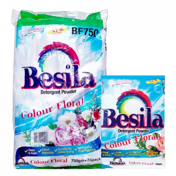 BESILA SERBUK PENCUCI WARNA 24*750G