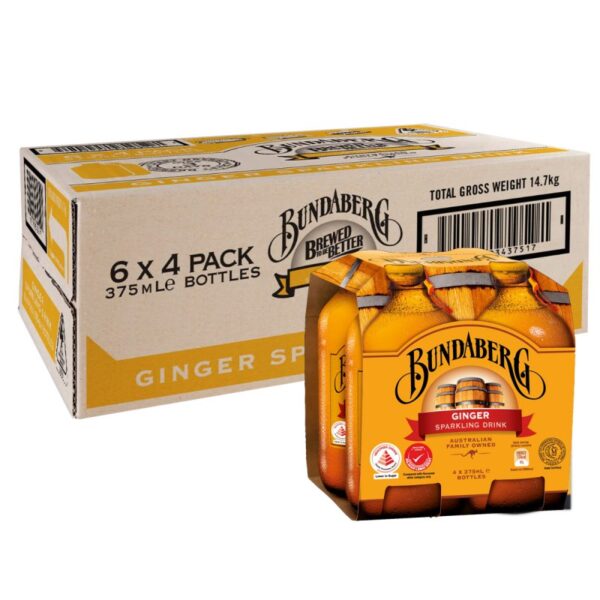 BUNDABERG BIR HALIA 6*4*375ML