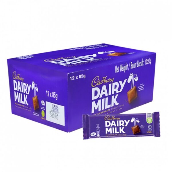CADBURY COKLAT 12*85G