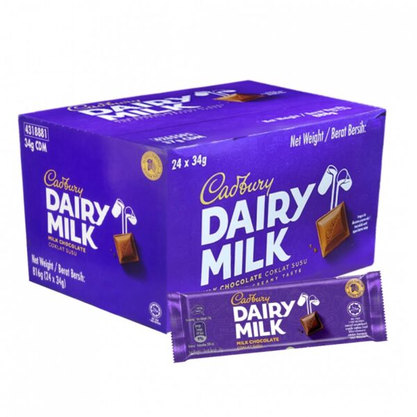 CADBURY COKLAT 24*34G