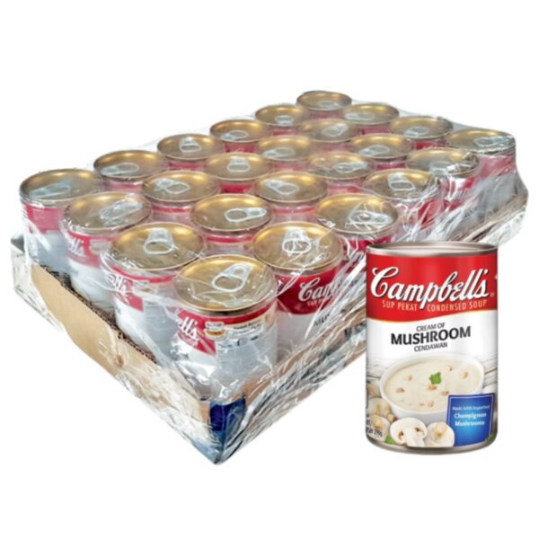 CAMPBELLS SUP PEKAT CENDAWAN 24*290G