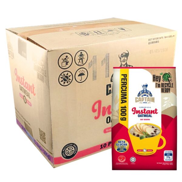 CAPTAIN OAT SEGERA 10*1.1KG+100G