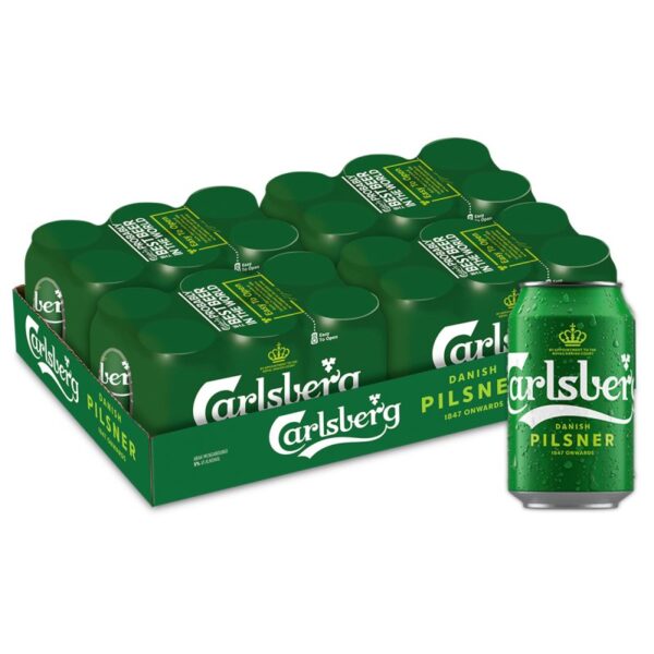 CARLSBERG BIR TIN HIJAU 4*6*320ML