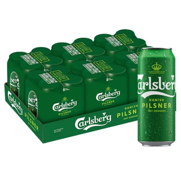 CARLSBERG BIR TIN HIJAU 6*4*500ML
