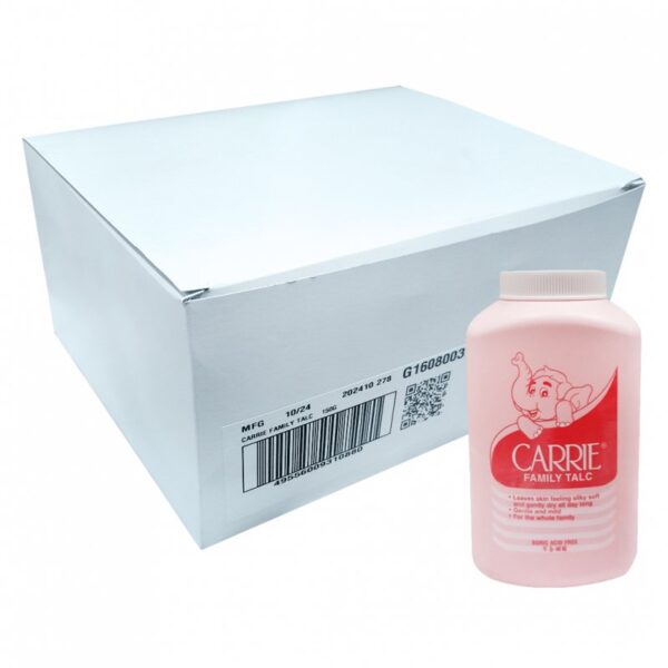 CARRIE FAMILY TALC POWDER 12*150G
