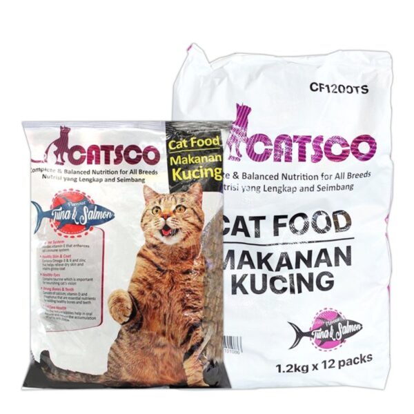 CATSCO MKNN KUCING TUNA SALMON 12*1.2KG
