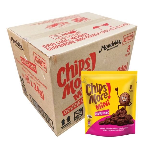 CHIPSMORE MINI COKLAT BERGANDA 16*8*24G
