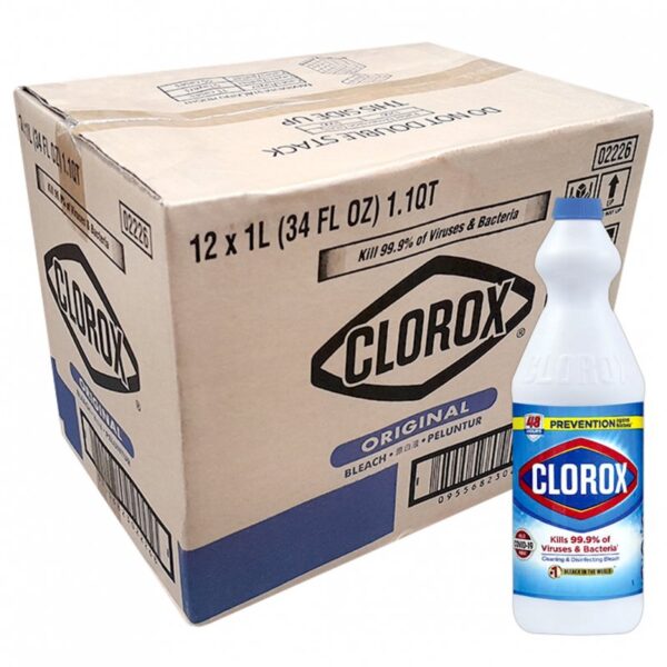 CLOROX CECAIR PELUNTUR ASLI 12*1L
