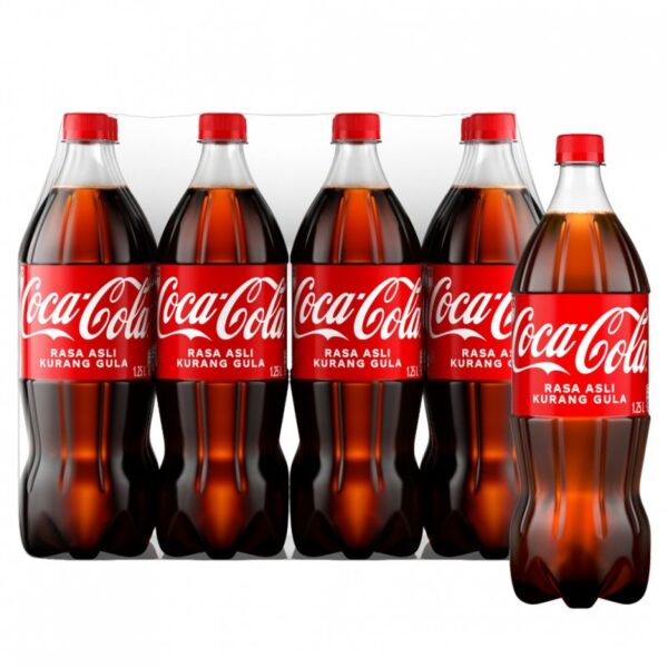 COCA COLA RASA ASLI 12*1.25L
