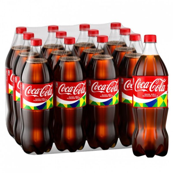 COCA COLA RASA ASLI 12*1.5L