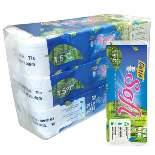 CUTIE SOFT TISU TANDAS 3*10 GULUNG