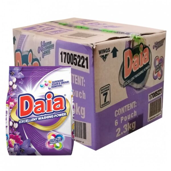 DAIA SERBUK PENCUCI WARNA 6*2.1KG
