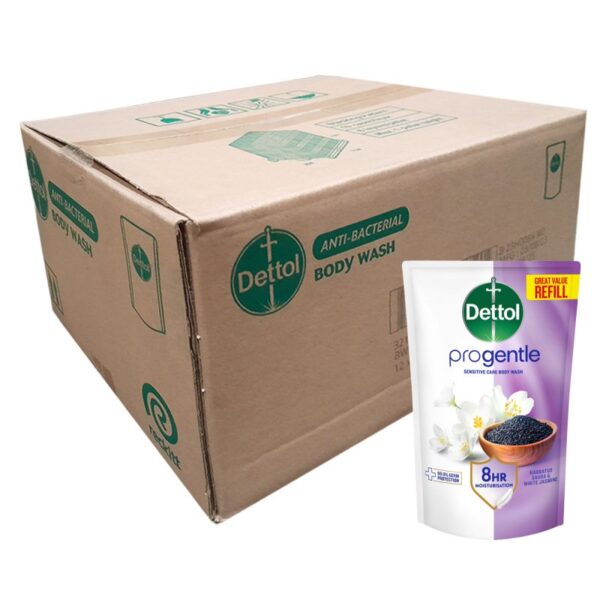 DETTOL PROGENTLE HAB SAUDA&JSMN 12*800G