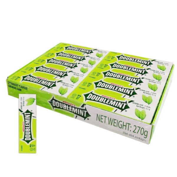 DOUBLEMINT SPEARMINT GULA GETAH 20*5S