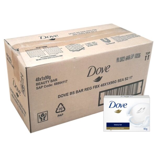 DOVE BEAUTY SABUN BAR 48*90G