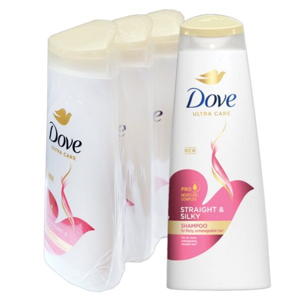 DOVE SYAMPU RAMBUT LURUS LEMBUT 3*330ML