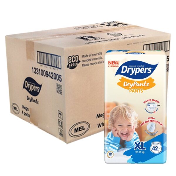 DRYPERS DRYPANTZ XL LAMPIN BAYI 4*42S