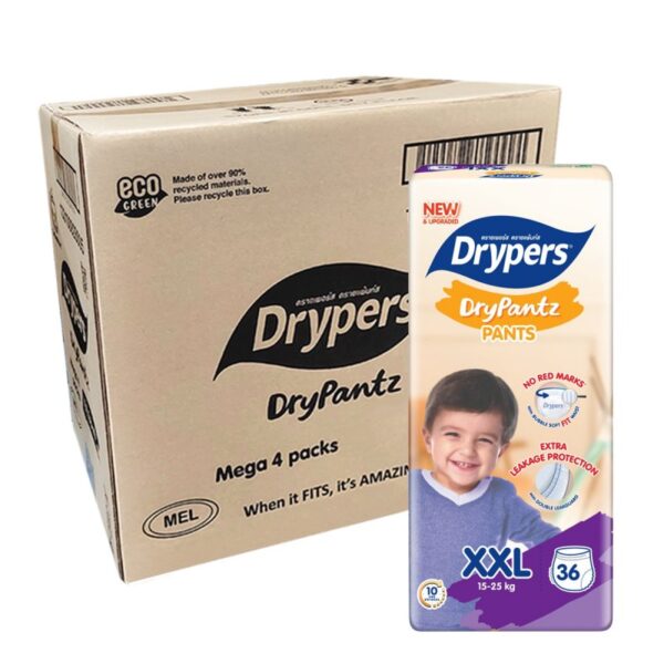 DRYPERS DRYPANTZ XXL LAMPIN BAYI 4*36S