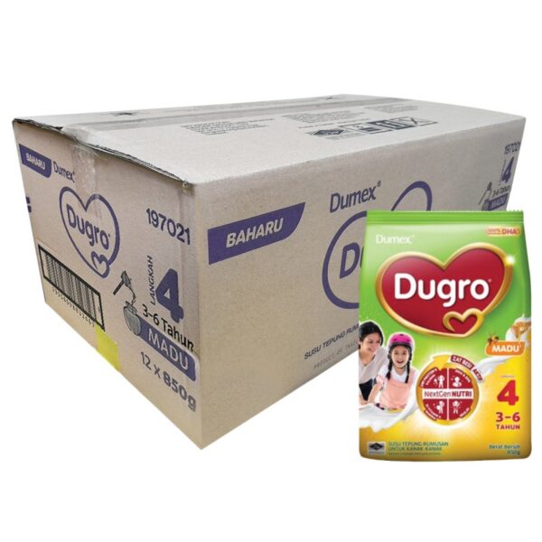 DUMEX DUGRO MADU LANGKAH 4 12*850G