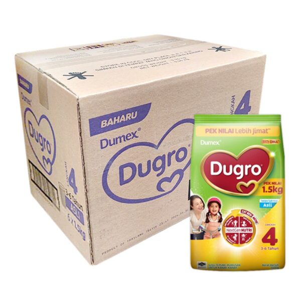 DUMEX DUGRO SUSU TEPUNG LGKH 4 6*1.5KG