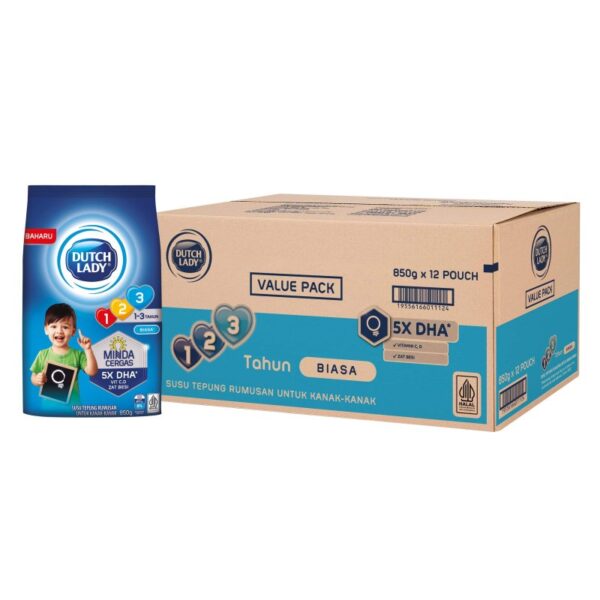 DUTCH LADY SUSU BIASA 1-3 TAHUN 12*850G