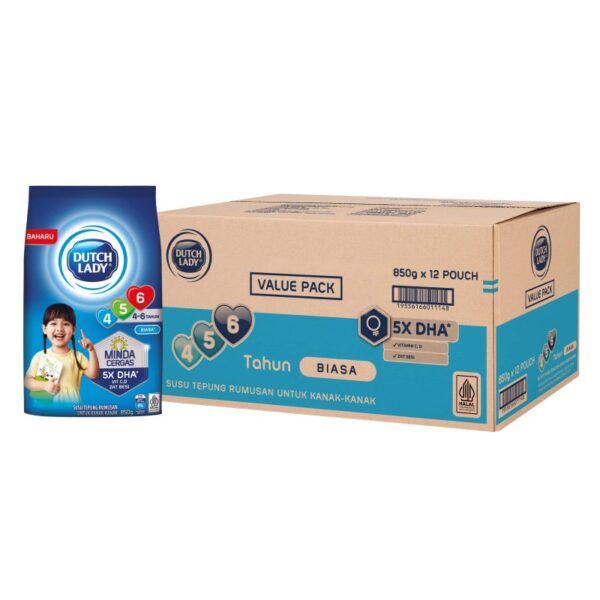 DUTCH LADY SUSU BIASA 4-6 TAHUN 12*850G