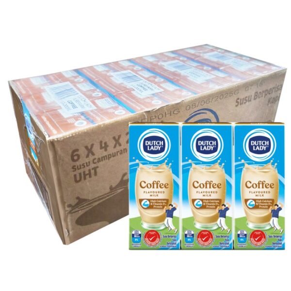 DUTCH LADY SUSU KOPI UHT 4*6*200ML