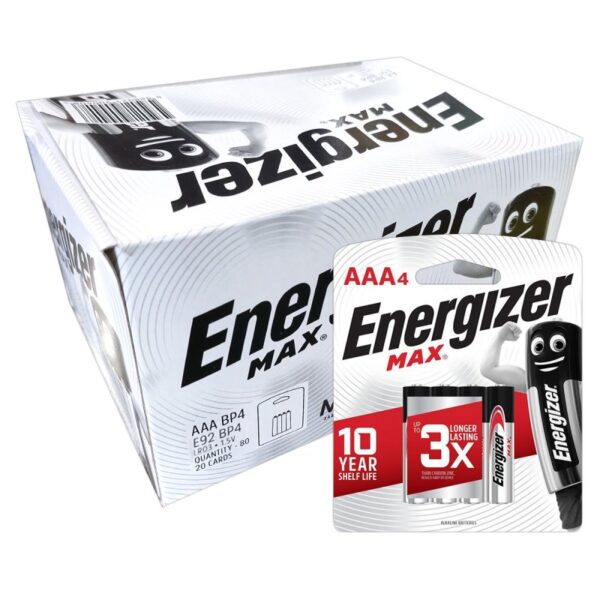 ENERGIZER BATERI AAA 20*4S