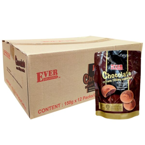 EVER DELICIOUS BISKUT KRIM CKLT 12*150G