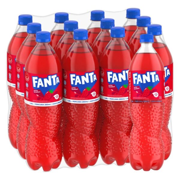 FANTA STRAWBERI 12*1.25L