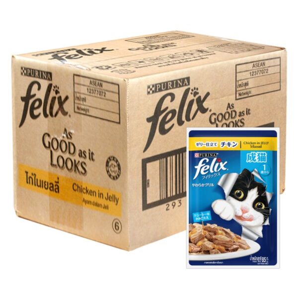 FELIX AYAM DALAM JELI PEK 2*12*85G