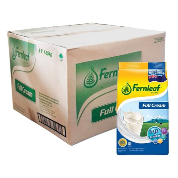 FERNLEAF SUSU TPNG PENUH KRIM 8*1.65KG