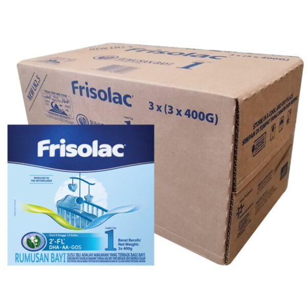FRISOLAC SUSU TEPUNG LANGKAH 1 3*1.2KG