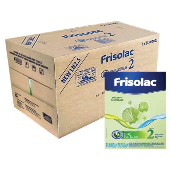 FRISOLAC SUSU TEPUNG LANGKAH 2 6*600G