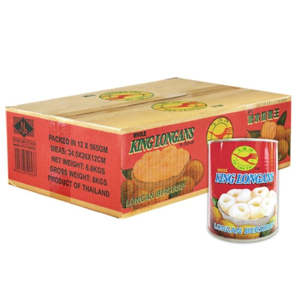 FYP KING LONGAN DALAM SIRAP 12*565G