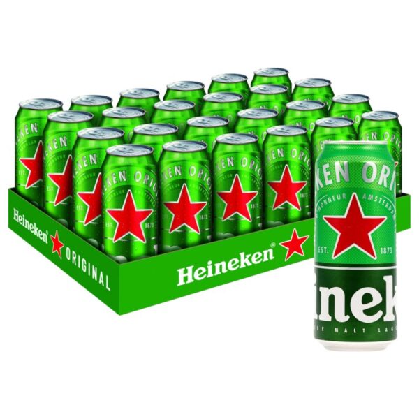 HEINEKEN BIR TIN 6*4*490ML
