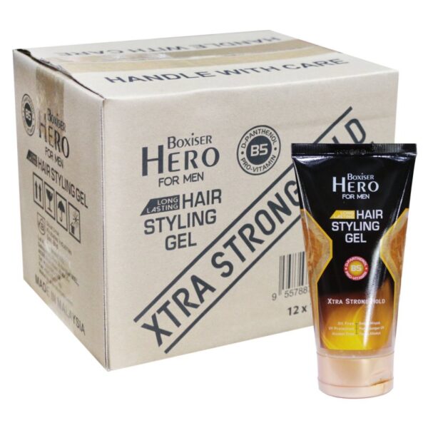 HERO GEL RAMBUT EKSTRA KERAS 12*150ML