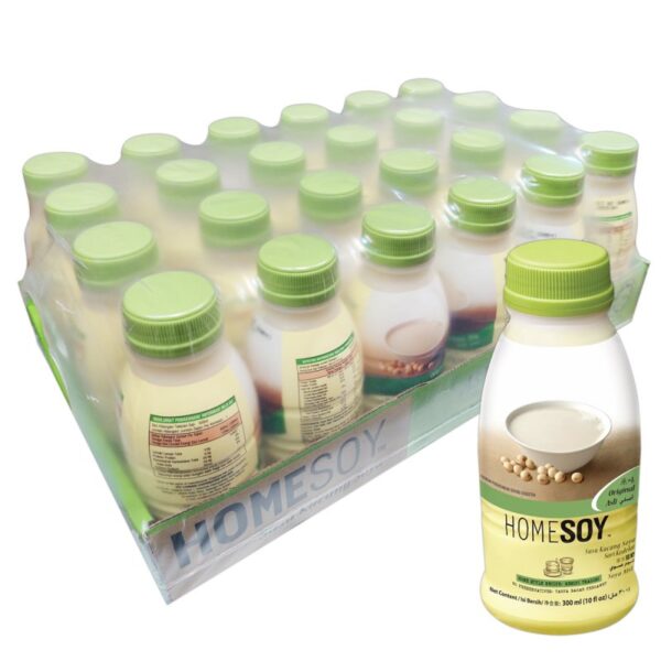 HOMESOY SUSU SOYA ASLI 24*300ML