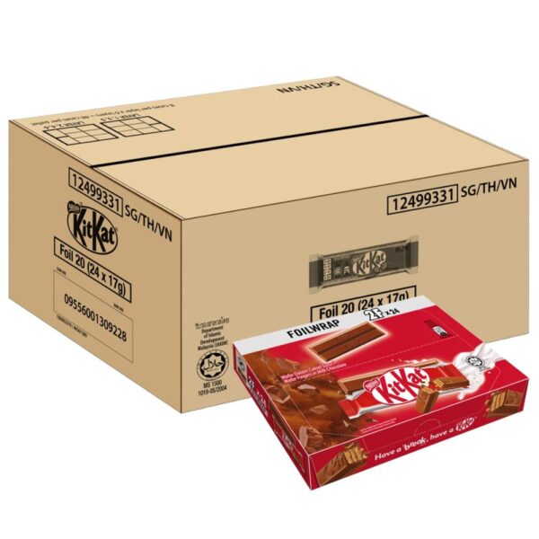 KITKAT 2F WAFER COKLAT 20*24*17G