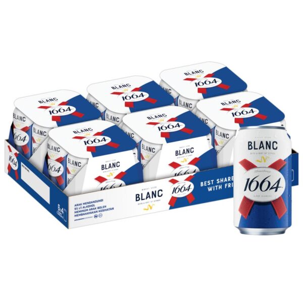 KRONENBOURG 1664 BLANC BIR 24*320ML