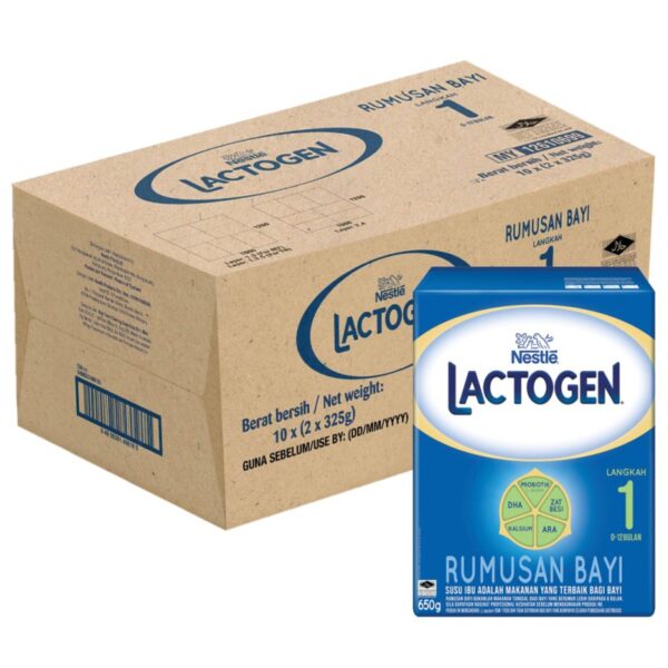 LACTOGEN SUSU TEPUNG LANGKAH 1 10*650G