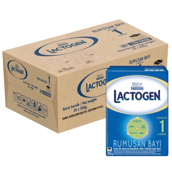 LACTOGEN SUSU TEPUNG LANGKAH 1 20*350G