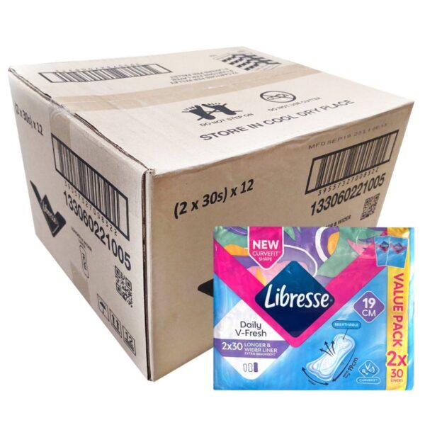 LIBRESSE LINER 19CM 12*2*30S