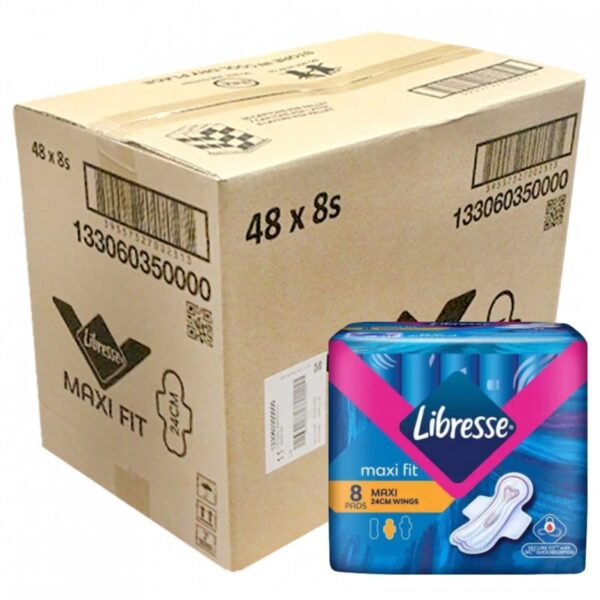 LIBRESSE MAXI BERSAYAP 24CM 48*8S